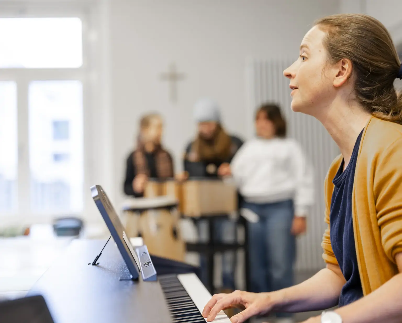 St Dominikus Gymnasium 2575 Musik Unterricht St. Dominikus KA Okt25 foto eberle