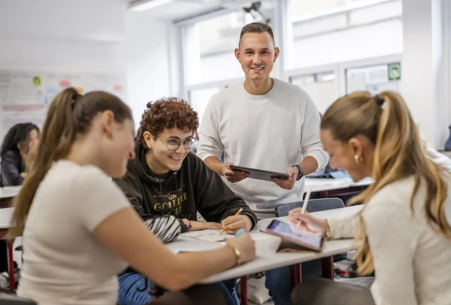St Dominikus Gymnasium 2646 Geografie Unterricht St. Dominikus KA Okt25 foto eberle