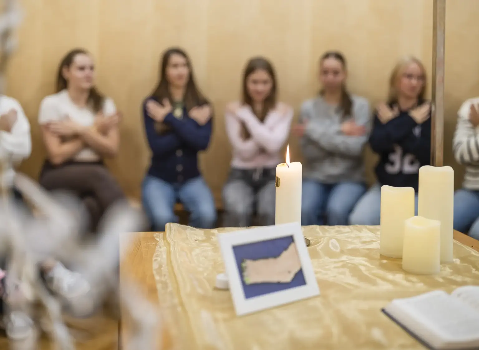 St Dominikus Gymnasium 2859 Kapelle Achtsamkeit St. Dominikus KA Okt25 foto eberle