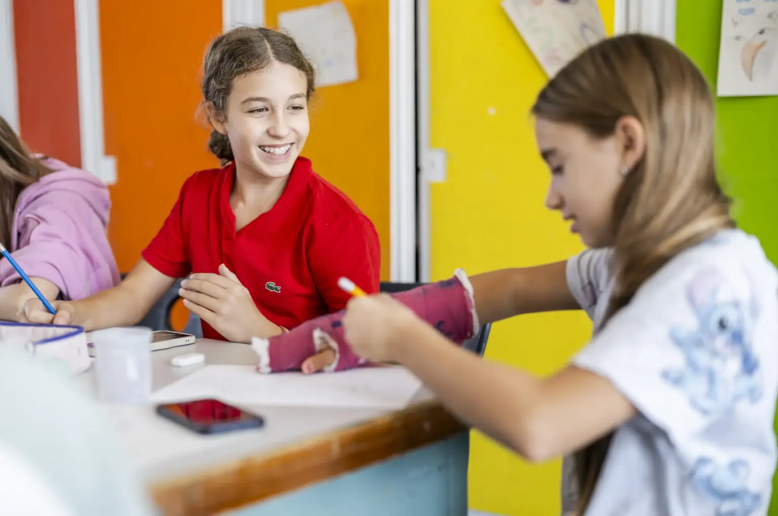 St Dominikus Gymnasium 3030 Kunst arbeiten St. Dominikus KA Okt25 foto eberle