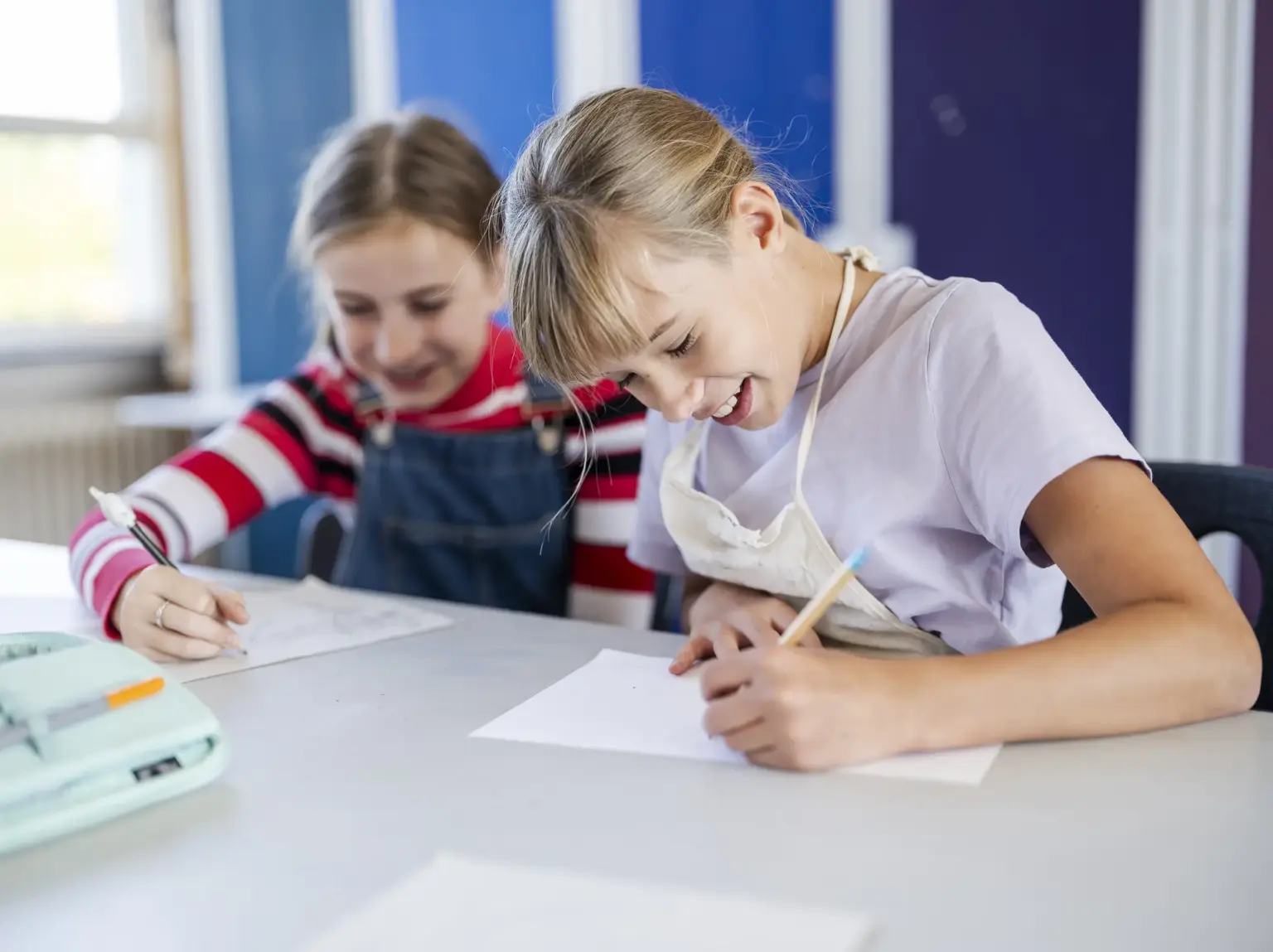 St Dominikus Gymnasium 3038 Kunst arbeiten St. Dominikus KA Okt25 foto eberle