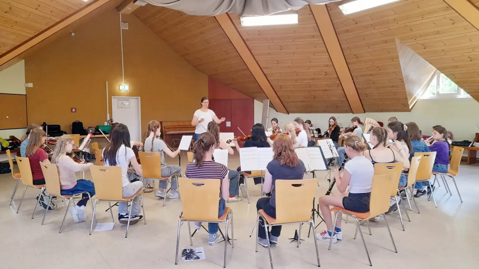 st dominikus gymnasium karlsruhe Probetage Orchester02